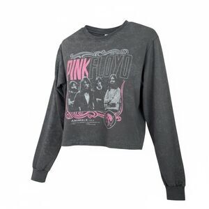 Pink Floyd Women's Sweater - Black and Pink